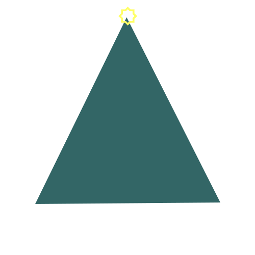 How to make a Christmas Tree animated GIF | Go Radiate