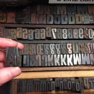 go radiate letterpress